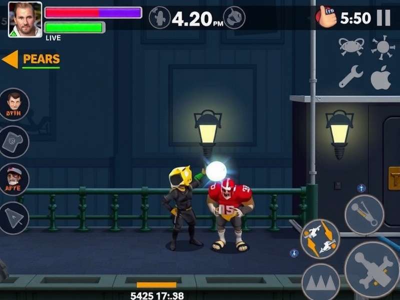 Street Tackle Titan Gameplay Screenshot
